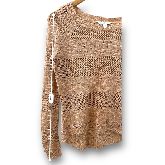 Charming Charlie Apricot Sweater Beautiful! Women’s Small - Picture 9 of 10